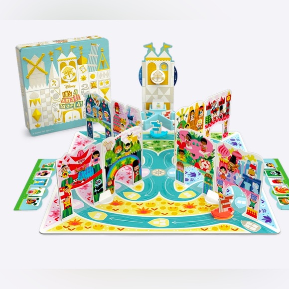 Disney Other - Disney It's a Small World Board Game by Funko New Sealed Ages 4+ for 2-6 players